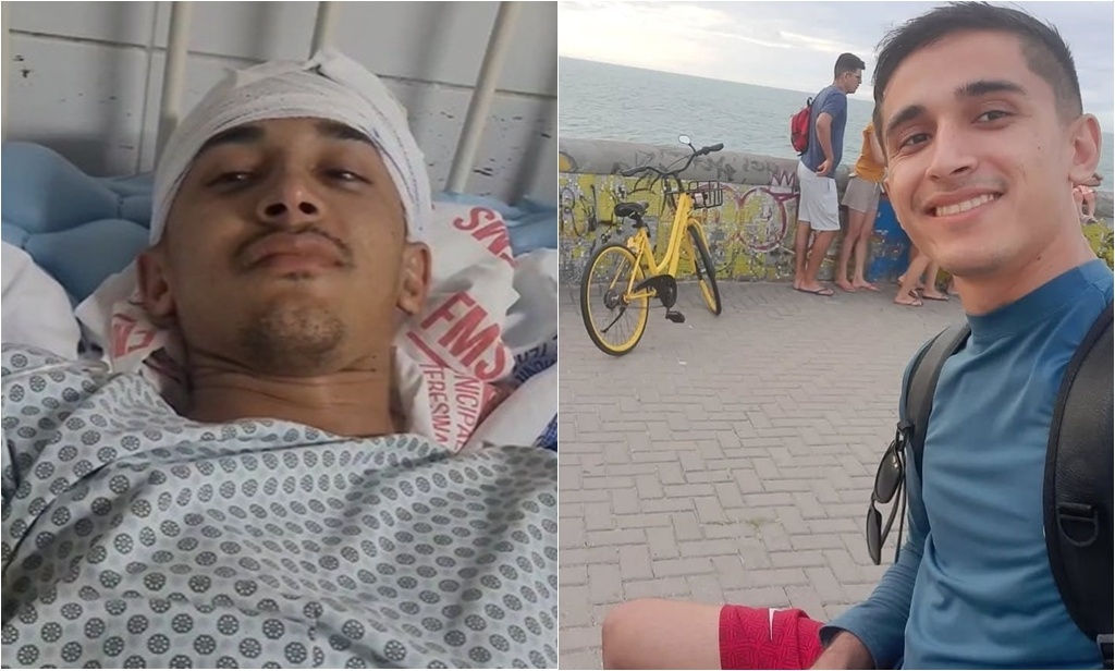 'Perguntava se ainda estava vivo', detalha jovem empurrado de penhasco no Piauí