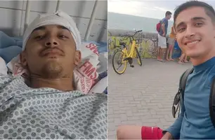 'Perguntava se ainda estava vivo', detalha jovem empurrado de penhasco no Piauí (Foto: Reprodução)