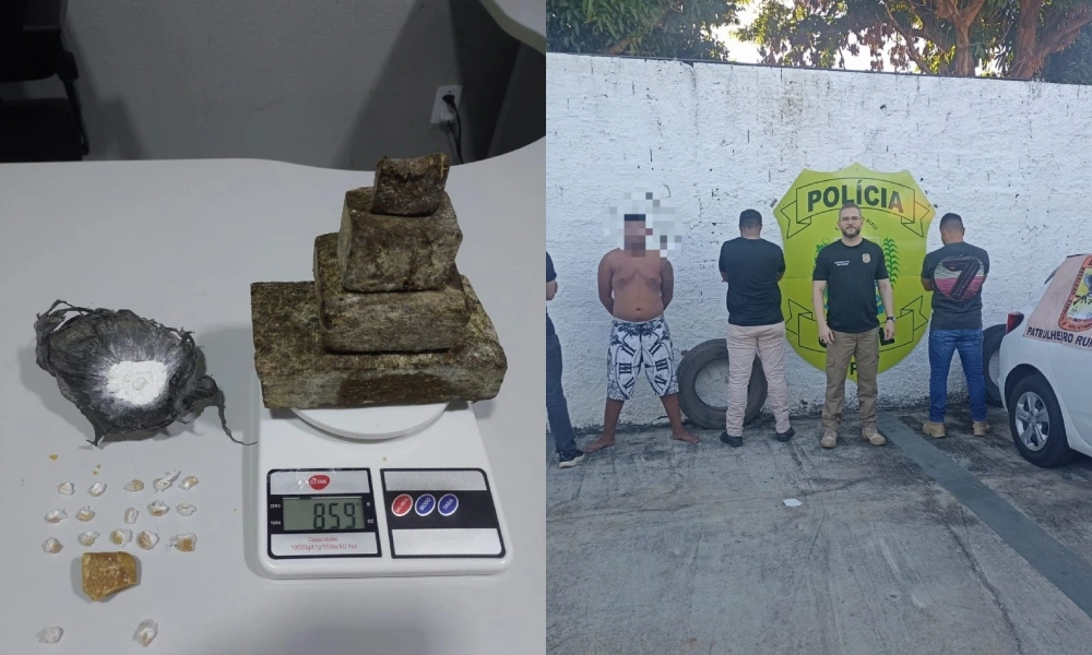 Polícia Civil prende homem em flagrante por tráfico de drogas em Água Branca