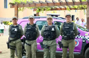 Polícia Militar do Piauí contempla 30º BPM com viatura da Patrulha Maria da Penha (Foto: Reprodução)