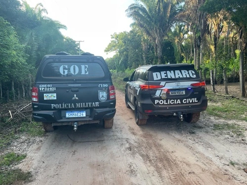 Povoado São José dos Perdidos, em Timon, é alvo de operação contra o tráfico