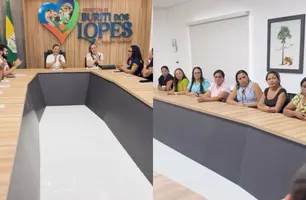 Prefeita de Buriti dos Lopes se reúne com equipe da APAE (Foto: Reprodução - Redes sociais)