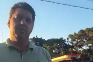 Prefeito de município em Santa Catarina ameaça policial militar após abordagem (Foto: Reprodução)