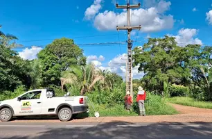 Prefeitura de Nazária segue com manutenção da iluminação pública em etapas (Foto: Reprodução)