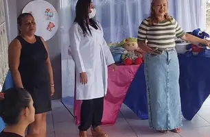 Prefeitura de Pau D'arco do Piauí realiza palestra para gestantes (Foto: Reprodução - Redes sociais)