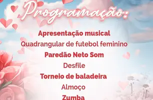 Prefeitura de São João do Arraial realizará festa em homenagem às mulheres (Foto: Reprodução)
