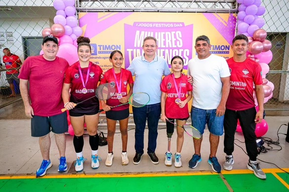 Prefeitura de Timon promove jogos esportivos em comemoração ao Dia da Mulher