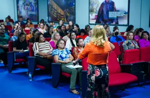 Prefeitura de Timon/SECOM (Foto: Secretaria de Educação realiza formação para aprimorar gestão escolar)
