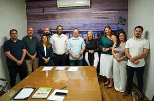 Prefeitura e Águas de Timon definem novas medidas para os serviços de água e esgoto (Foto: Leonardo Rocha/SECOM)