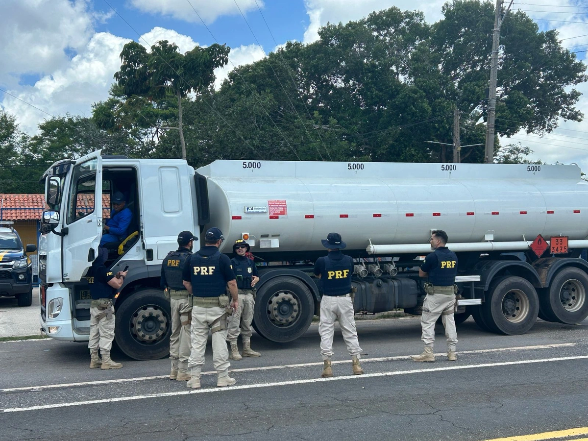 PRF intensifica fiscalização de produtos perigosos no Piauí