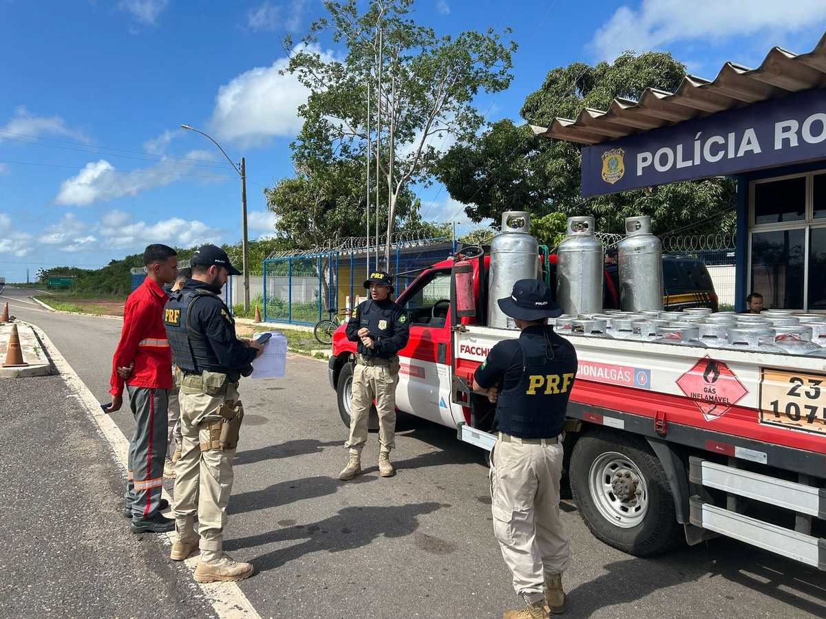 PRF intensifica fiscalização de produtos perigosos no Piauí