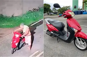 Professora tem moto roubada dentro de casa em município no Piauí (Foto: Reprodução)