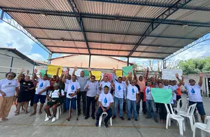 Projeto Gota D’Água mobiliza moradores contra tarifas da Águas de Teresina (Foto: Gabriel Bonfim/Conecta Piauí)