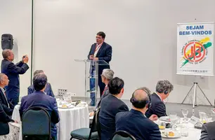 Rafael Fonteles apresenta potencialidades do Piauí para japoneses em São Paulo (Foto: Reprodução)