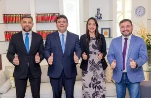 Rafael Fonteles define fisioterapeuta Rodrigo Amorim como novo secretário de Cultura do Piauí (Foto: Reprodução)