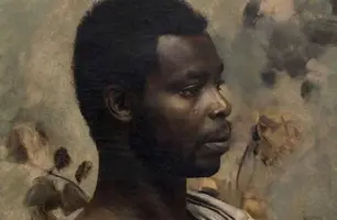 Retrato do príncipe da África Ocidental, William Nii Nortey Dowuona (Foto: Reprodução/Galeria Wienerroither & Kohlbacher)