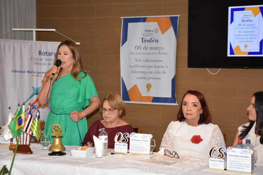 Rotary Club de Teresina Morada do Sol homenageia mulheres em evento festivo