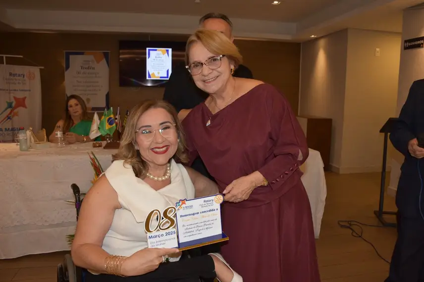 Rotary Club de Teresina Morada do Sol homenageia mulheres em evento festivo Rotary Club de Teresina Morada do Sol homenageia mulheres em evento festivo