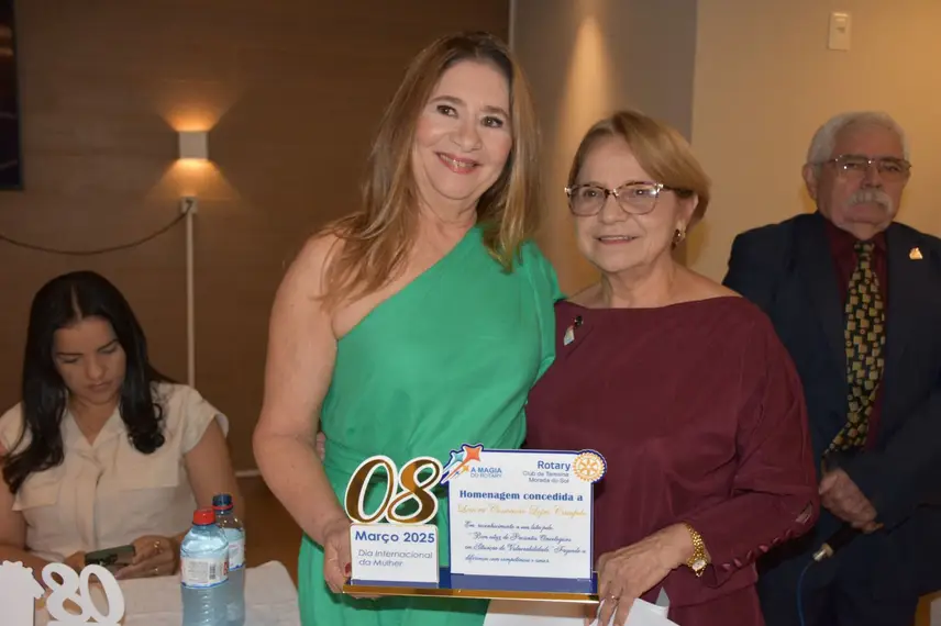 Rotary Club de Teresina Morada do Sol homenageia mulheres em evento festivo Rotary Club de Teresina Morada do Sol homenageia mulheres em evento festivo
