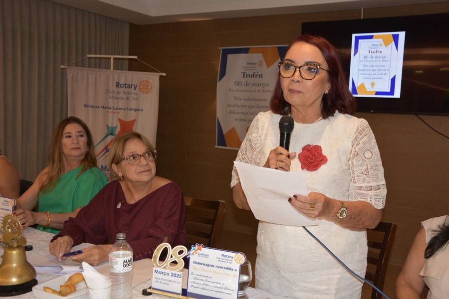 Rotary Club de Teresina Morada do Sol homenageia mulheres em evento festivo