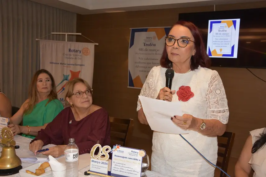 Rotary Club de Teresina Morada do Sol homenageia mulheres em evento festivo
