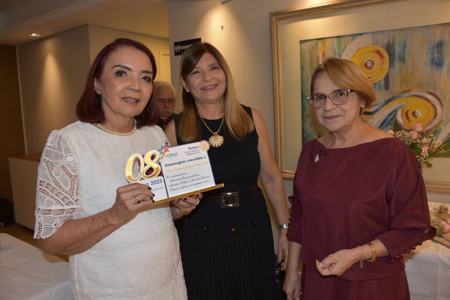Rotary Club de Teresina Morada do Sol homenageia mulheres em evento festivo