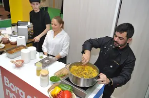 Sabores do Piauí encantam visitantes no cooking show da BTL Lisboa (Foto: Reprodução)