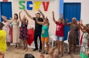 SCFV de São Franciscco do Piauí  é inaugurado com animação (Foto: Reprodução - Redes sociais)