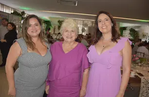 Socorro Rocha celebra 80 anos com almoço entre familiares e amigos em Teresina (Foto: Magal/Conecta Piauí)