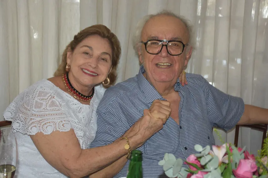 Socorro Rocha celebra 80 anos com almoço entre familiares e amigos em Teresina