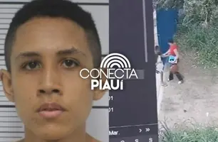 Suspeito de atacar professora com seringa em Teresina se entrega à polícia (Foto: Reprodução)