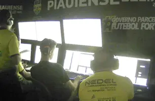 VAR do Campeonato Piauiense (Foto: Reprodução)