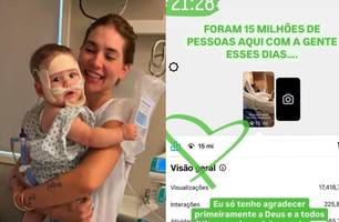 Virginia recebe críticas após ‘comemorar’ engajamento do filho internado (Foto: Reprodução)
