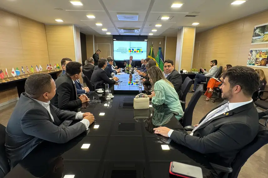 Admaelton Bezerra busca investimentos em Brasília Admaelton Bezerra busca investimentos em Brasília