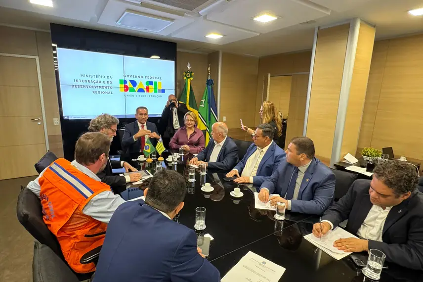 Admaelton Bezerra busca investimentos em Brasília Admaelton Bezerra busca investimentos em Brasília