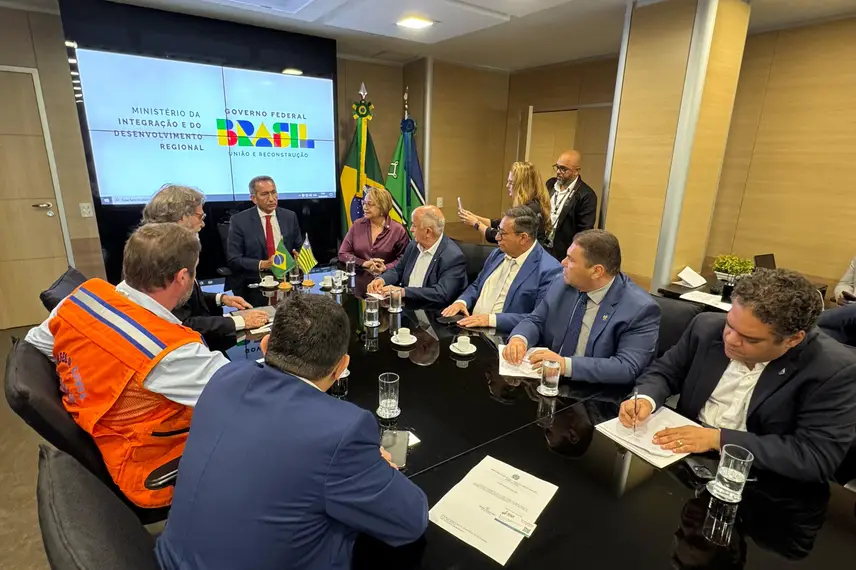 Admaelton Bezerra busca investimentos em Brasília Admaelton Bezerra busca investimentos em Brasília