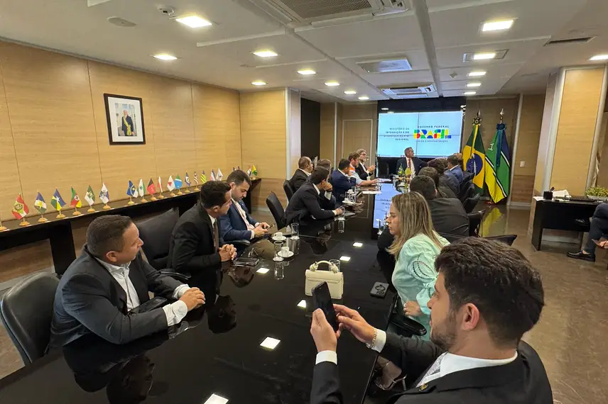 Admaelton Bezerra busca investimentos em Brasília Admaelton Bezerra busca investimentos em Brasília