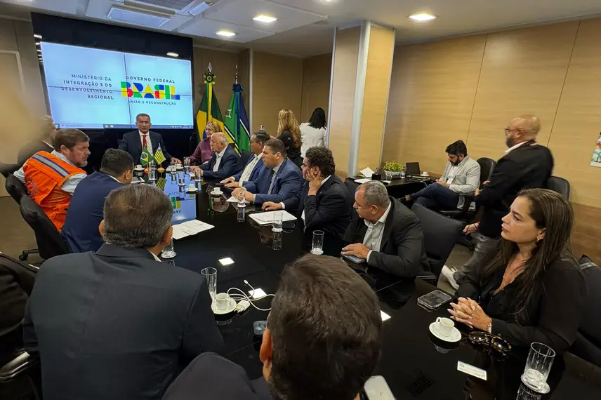 Admaelton Bezerra busca investimentos em Brasília Admaelton Bezerra busca investimentos em Brasília