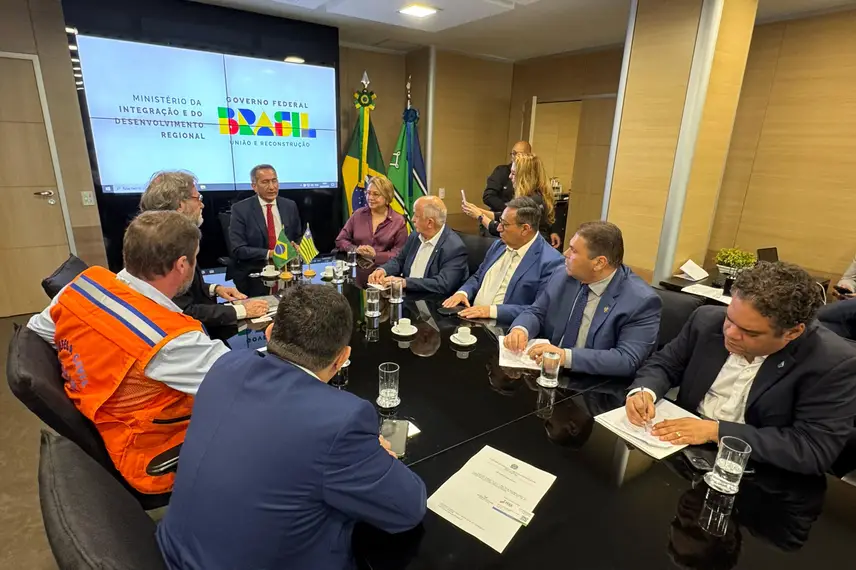 Admaelton Bezerra busca investimentos em Brasília Admaelton Bezerra busca investimentos em Brasília