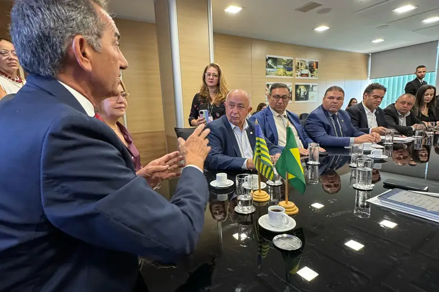 Admaelton Bezerra busca investimentos em Brasília Admaelton Bezerra busca investimentos em Brasília