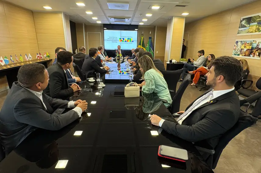 Admaelton Bezerra busca investimentos em Brasília Admaelton Bezerra busca investimentos em Brasília