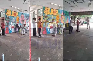 Agressão na UFPI: estudante é atacado após confronto no CCE (Foto: Reprodução)