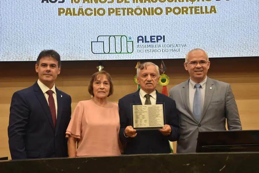 Alepi celebra 40 anos do Palácio Petrônio Portela com sessão especial e exposição histórica Alepi celebra 40 anos do Palácio Petrônio Portela com sessão especial e exposição histórica