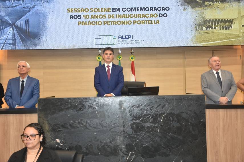 Alepi celebra 40 anos do Palácio Petrônio Portela com sessão especial e exposição histórica Alepi celebra 40 anos do Palácio Petrônio Portela com sessão especial e exposição histórica