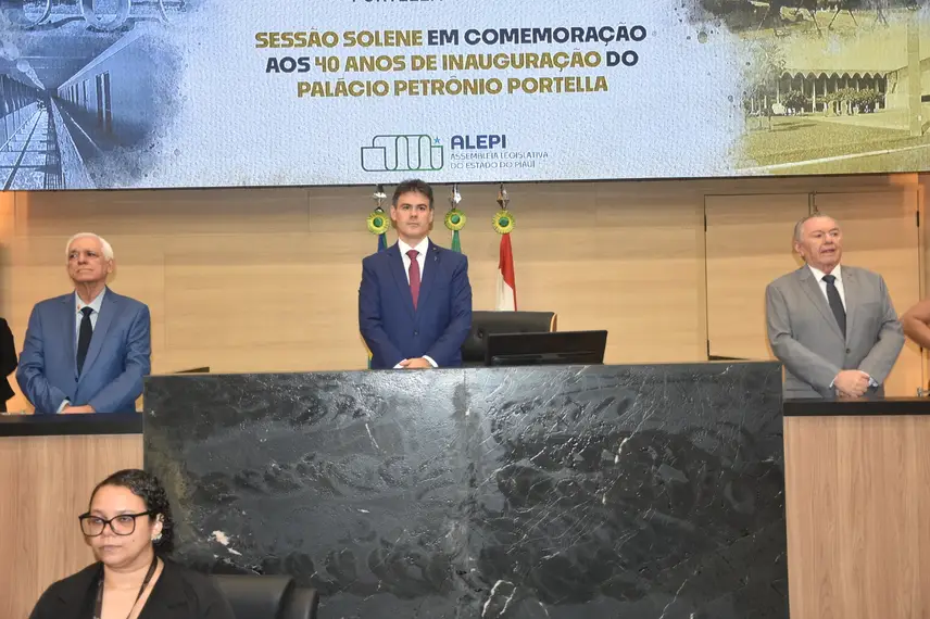 Alepi celebra 40 anos do Palácio Petrônio Portela com sessão especial e exposição histórica Alepi celebra 40 anos do Palácio Petrônio Portela com sessão especial e exposição histórica