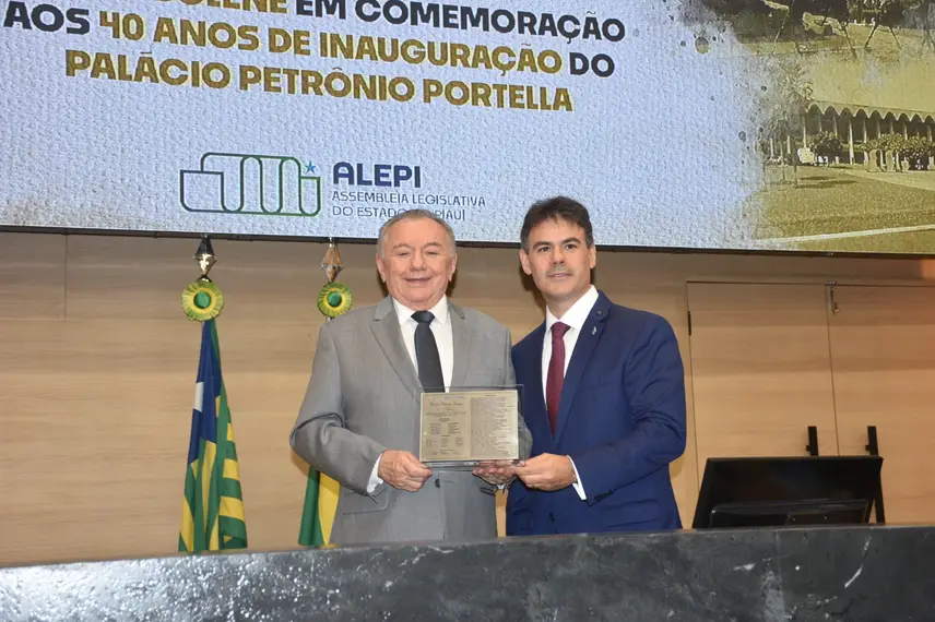 Alepi celebra 40 anos do Palácio Petrônio Portela com sessão especial e exposição histórica Alepi celebra 40 anos do Palácio Petrônio Portela com sessão especial e exposição histórica