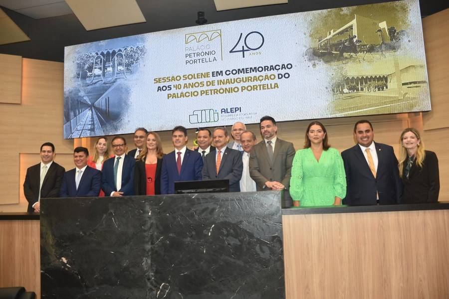 Alepi celebra 40 anos do Palácio Petrônio Portela com sessão especial e exposição histórica