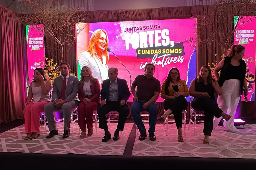 Ana Paula lidera encontro do MDB Mulher pelo protagonismo feminino no Piauí Ana Paula lidera encontro do MDB Mulher pelo protagonismo feminino no Piauí