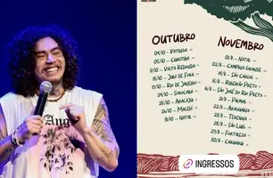 Após internação, Whindersson Nunes retoma shows e marca data para Teresina (Foto: Reprodução)