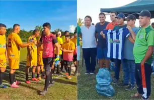 Arena Coliseu vence CR7 na abertura da Taça São João de Futebol Amador (Foto: Reprodução)